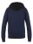 D555 Silverton Contrast Panneled Hoodie Navy - Trøjer og hættetrøjer - Trøjer og Hættetrøjer i store størrelser - 2XL-14XL