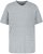 JP1880 702415 T-shirt med V-hals Gråmeleret - T-shirts - T-shirts i store størrelser - 2XL-14XL
