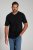 JP1880 702415 T-shirt med V-hals Sort - T-shirts - T-shirts i store størrelser - 2XL-14XL