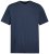 JP1880 702415 T-shirt med V-hals Mellemblå meleret - T-shirts - T-shirts i store størrelser - 2XL-14XL