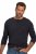 JP1880 702555 Langærmet Henley-shirt Mørkeblå - T-shirts - T-shirts i store størrelser - 2XL-14XL