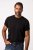 JP1880 702558 T-shirt med rund hals Sort - T-shirts - T-shirts i store størrelser - 2XL-14XL