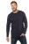 JP1880 702559 Langærmet T-shirt Mørkeblå - T-shirts - T-shirts i store størrelser - 2XL-14XL