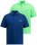 JP1880 704317 Poloshirt 2-pak Dybblå - Polotrøjer - Polotrøjer 2XL-8XL
