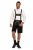 JP1880 Genuine Leather Traditional Lederhosen Shorts Black - Shorts - Shorts i store størrelser - W40-W60
