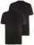 JP1880 708420 Henley-shirt 2-pak Sort - T-shirts - T-shirts i store størrelser - 2XL-14XL