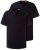 JP1880 708420 Henley-shirt 2-pak Mørkeblå - T-shirts - T-shirts i store størrelser - 2XL-14XL