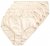 Ulla Popken 710201 Trusser 5-pak Beige - Trusser - 