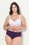 Ulla Popken 710201 Trusser 5-pak Aubergine - Trusser - 