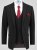 D555 Ted 4 Way Stretch Tailored Suit Jacket Sort - Habitter og blazere - Habitter og jakkesæt i store størrelser