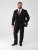 D555 Ted 4 Way Stretch Tailored Suit Jacket Sort - Habitter og blazere - Habitter og jakkesæt i store størrelser