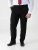 D555 Ted 4 Way Stretch Tailored Trouser Sort - Habitter og blazere - Habitter og jakkesæt i store størrelser