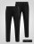 D555 Ted 4 Way Stretch Tailored Trouser Sort - Habitter og blazere - Habitter og jakkesæt i store størrelser