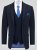 D555 Ted 4 Way Stretch Tailored Suit Jacket Mørkeblå - Habitter og blazere - Habitter og jakkesæt i store størrelser