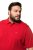 JP1880 712617 Poloshirt med maveform Chilirød - Polotrøjer - Polotrøjer 2XL-8XL