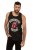 JP1880 Rolling Stones Graphic Band Tank Top Black - T-shirts - T-shirts i store størrelser - 2XL-14XL