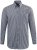 JP1880 722859 Langærmet ternet skjorte Sort - Skjorter - Skjorter til store mænd 2XL- 8XL