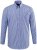JP1880 722859 Langærmet ternet skjorte Lyseblå - Skjorter - Skjorter til store mænd 2XL- 8XL