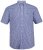 JP1880 722860 Kortærmet ternet skjorte Lyseblå - Skjorter - Skjorter til store mænd 2XL- 8XL
