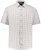 JP1880 Modern Fit Check Print Short Sleeve Shirt Grey - Skjorter - Skjorter til store mænd 2XL- 8XL