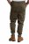 JP1880 782635 Cargobukser med benlommer Olivengrøn - Jeans og bukser - Herrejeans og bukser i store størrelser W40-W70