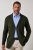 JP1880 Milano Flexnamic Strikket blazer Mørk oliven - Habitter og blazere - Habitter og jakkesæt i store størrelser