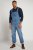 JP1880 Dungarees Denim Adjustable Straps Blue - Jeans og bukser - Herrejeans og bukser i store størrelser W40-W70