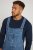 JP1880 Dungarees Denim Adjustable Straps Blue - Jeans og bukser - Herrejeans og bukser i store størrelser W40-W70