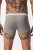 JP1880 Boxershorts Flexnamic OEKO-TEX Mid 2-Pack Grey/Off-White - Undertøj og badetøj - Badetøj og Undertøj i store størrelser 