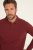 JP1880 Polo Shirt Long Sleeve Piqué Red - Polotrøjer - Polotrøjer 2XL-8XL