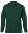 JP1880 Polo Shirt Long Sleeve Pique Dark Green - Polotrøjer - Polotrøjer 2XL-8XL