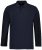 JP1880 799230 Langærmet poloshirt Mørkeblå - Polotrøjer - Polotrøjer 2XL-8XL