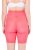 Ulla Popken 799278 Antigniv-shorts Rød - Antigniv-shorts - 