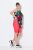 Ulla Popken 799278 Antigniv-shorts Lys rød - Antigniv-shorts - 