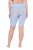 Ulla Popken 799278 Antigniv-shorts Lyseblå - Antigniv-shorts - 