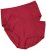 Ulla Popken 800279 Stribede trusser 2-pak Vinrød - Trusser - 