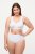 Ulla Popken 800498 Formende trusser med høj talje Hvid - Shapewear - 