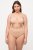 Ulla Popken 800498 Formende trusser med høj talje Champagne - Shapewear - 