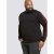D555 Orlando Sweater Black - Trøjer og hættetrøjer - Trøjer og Hættetrøjer i store størrelser - 2XL-14XL
