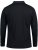 JP1880 Jay-Pi QuickDry Long Sleeve Golf Polo Shirt Black - Sportstøj & outdoor - Sportstøj i store størrelser til mænd