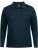 JP1880 Jay-Pi QuickDry Long Sleeve Golf Polo Shirt Navy Blue - Sportstøj & outdoor - Sportstøj i store størrelser til mænd