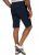JP1880 Jay-Pi Flexnamic Bermuda QuickDry Golf Shorts Navy Blue - Sportstøj & outdoor - Sportstøj i store størrelser til mænd