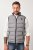 JP1880 Quilted Vest Outdoor Stand-up Collar Grey - Jakker - Jakker i store størrelser, 2XL- 12XL