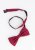 JP1880 809044 Silkebutterfly Bordeauxrød - Slips og butterfly - 