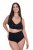 Ulla Popken 809385 Formende trusser med blonde Sort - Shapewear - 
