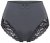 Ulla Popken 809385 Formende trusser med blonde Antracit - Shapewear - 