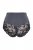 Ulla Popken 809385 Formende trusser med blonde Antracit - Shapewear - 