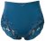 Ulla Popken 809385 Formende trusser med blonde Petrol - Shapewear - 