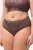 Ulla Popken 811602 Trusser med blonde Brun - Trusser - 