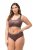 Ulla Popken 811602 Trusser med blonde Brun - Trusser - 